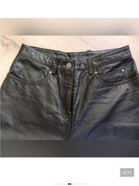 Harley-Davidson Black Leather Women's Pants